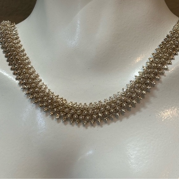 Vintage Lao Dok Phikoun Sterling Silver Necklace Jewelry Set - Picture 4 of 10